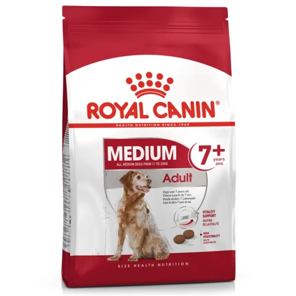 [Royal Canin] Medium Adult Dog Food (7+) - 4kg