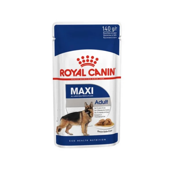 [Royal Canin] Maxi Adult In Gravy Dog Food (Pouch) - 140g