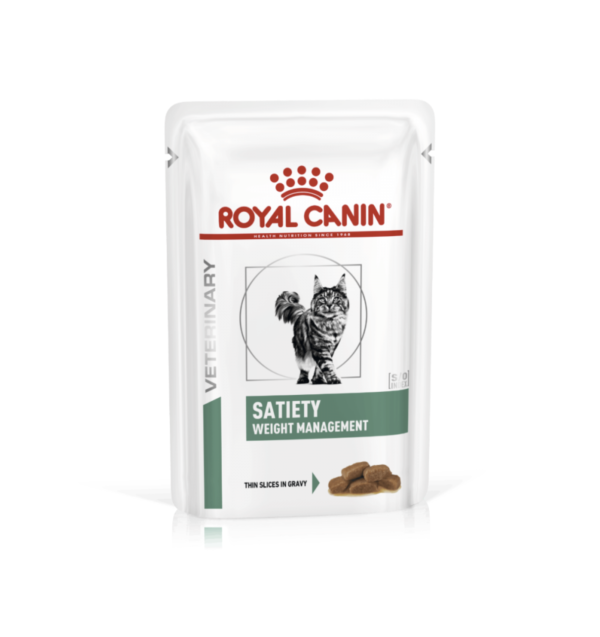 [Royal Canin] Satiety Weight Management In Gravy | Adult Cat Food (Pouch)