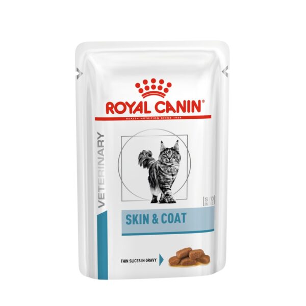 [Royal Canin] Skin & Coat In Gravy | Adult Cat Food (Pouch)