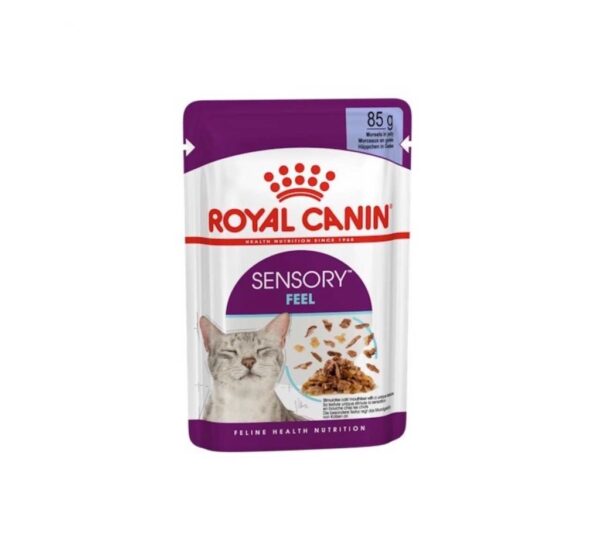 [Royal Canin] Sensory Feel Morsels In Jelly | Adult Cat Food (Pouch) - 85g