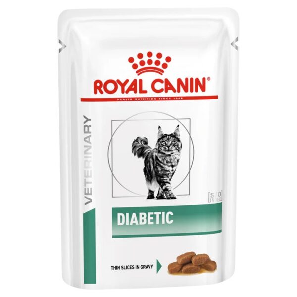 [Royal Canin] Diabetic In Gravy for Adult Cat (Pouch) - 12 x 85 g